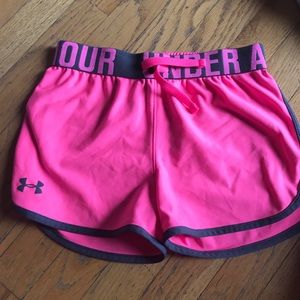 🌷Pink Under Armour Shorts🌷